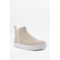 vagabond zoe off white high top trainers ivory