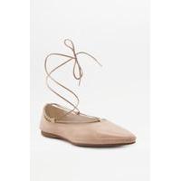 vagabond antonia off white leather pointy toe flats ivory