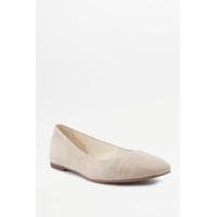 vagabond ayden off white suede ballet shoes ivory