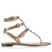 VALENTINO Rockstud Leather Sandals