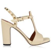 VALENTINO Rockstud Block Heeled Sandals