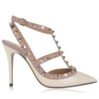 VALENTINO Rockstud 100 Ankle Strap Heels