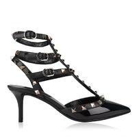 VALENTINO Rockstud 65 Patent Leather Shoes