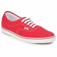 vans lpe mens shoes trainers in red