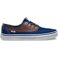 vans brigata mens shoes trainers in blue