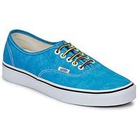 Vans AUTHENTIC men\'s Shoes (Trainers) in blue