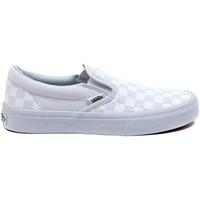 Vans Classic Slip men\'s Slip-ons (Shoes) in White