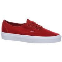 vans authentic mens shoes trainers in red
