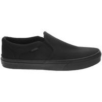 Vans M Asher Canvas Black men\'s Skate Shoes (Trainers) in black