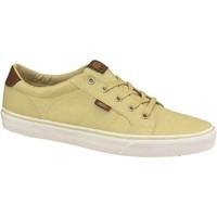 vans bishop canvas mens skate shoes trainers in beige