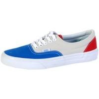 Vans Sneakers Era 1966 Blue Grey Red men\'s Shoes (Trainers) in Multicolour