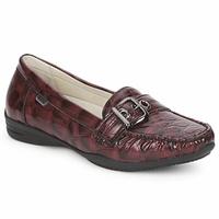 van dal seymour womens loafers casual shoes in red