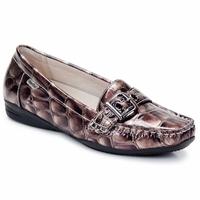 van dal seymour womens loafers casual shoes in gold