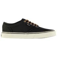 vans atwood low deluxe leather trainers mens