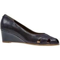 Van Dal Paxton Womens Wedge Heel Open Court Shoes women\'s Sandals in blue