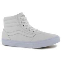 vans milton hi tops canvas shoes