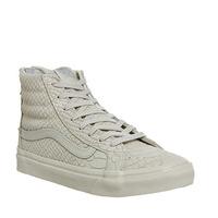 Vans Sk8 Hi Slim Zip ANGORA MONO PYTHON