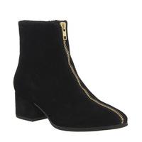 Vagabond Daisy Zip Boot BLACK SUEDE