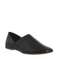 Vagabond Ayden Step Down Flats BLACK LEATHER