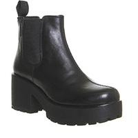 Vagabond Dioon Elastic Chelsea boots Exclusive BLACK LEATHER