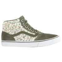 Vans Milton Hi Top Canvas Shoes