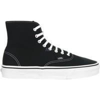 vans authentic hi womens shoes high top trainers in black