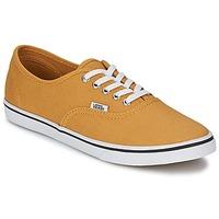 Vans AUTHENTIC LO PRO women\'s Shoes (Trainers) in yellow