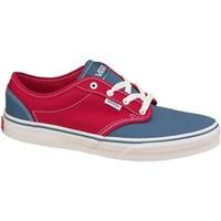 vans atwood canvas womens skate shoes trainers in multicolour