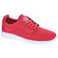 vans iso 1 5 womens shoes trainers in red