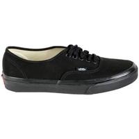 vans sneakerss authentic noir mono womens shoes trainers in black