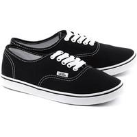 vans authentic lo pro womens shoes trainers in black