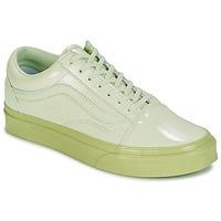 vans ua old skool womens shoes trainers in green