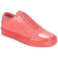 vans ua old skool womens shoes trainers in pink