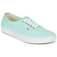 Vans AUTHENTIC women\'s Shoes (Trainers) in green