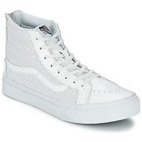 Vans SK8-Hi Slim Zip women\'s Shoes (High-top Trainers) in white