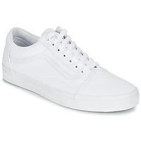 Vans OLD SKOOL women\'s Shoes (Trainers) in white