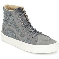 vans sk8 hi reissue dx womens shoes high top trainers in grey