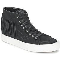 vans sk8 hi moc womens shoes high top trainers in black