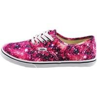 vans authentic lo pro womens shoes trainers in multicolour