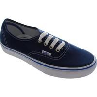 vans authentic womens shoes trainers in blue