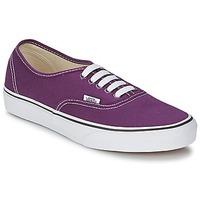 vans authentic womens shoes high top trainers in purple