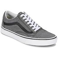 vans old skool womens shoes trainers in grey