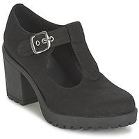 vagabond grace womens court shoes in black