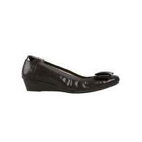 Van Dal Jericho Black Lizard Shoe