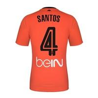 Valencia CF Third Shirt 2016-17 - Kids with Santos 4 printing, N/A