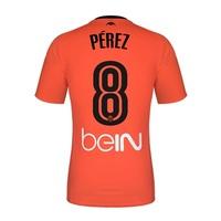 Valencia CF Third Shirt 2016-17 - Kids with Pérez 8 printing, N/A