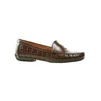 Van Dal Lisle - Marrone Croc Prt