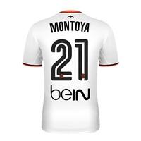 valencia cf home mini kit 2016 17 with montoya 21 printing white