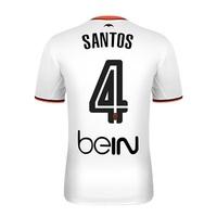 valencia cf home mini kit 2016 17 with santos 4 printing white