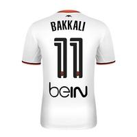 valencia cf home mini kit 2016 17 with bakkali 11 printing white